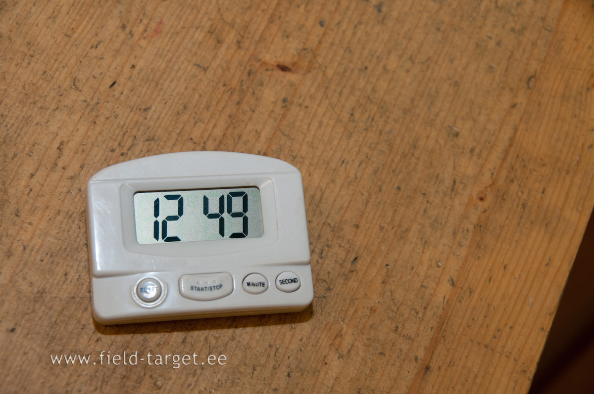 Testlaskmiseks aega 13 minutit